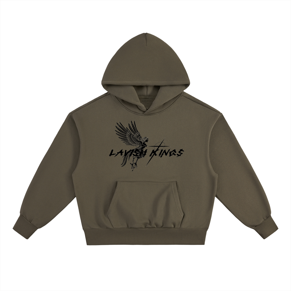 Essential Heavyweight Fleece Hoodie - LavishKings