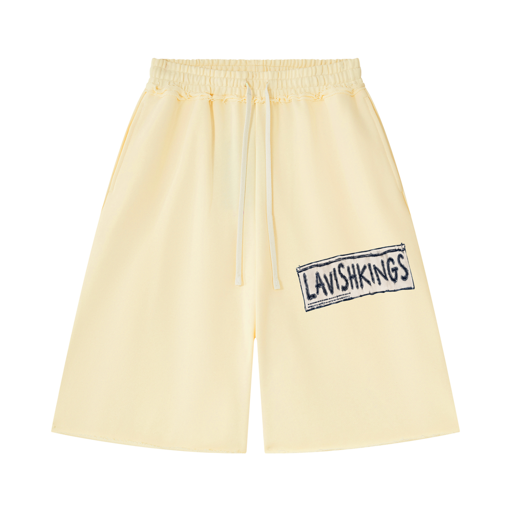 Unisex Heavyweight Raw Edge Shorts