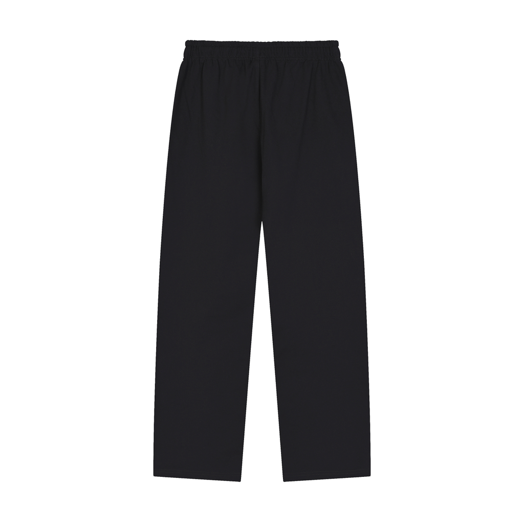 Solid Color Straight-Leg Sweatpants - LavishKings