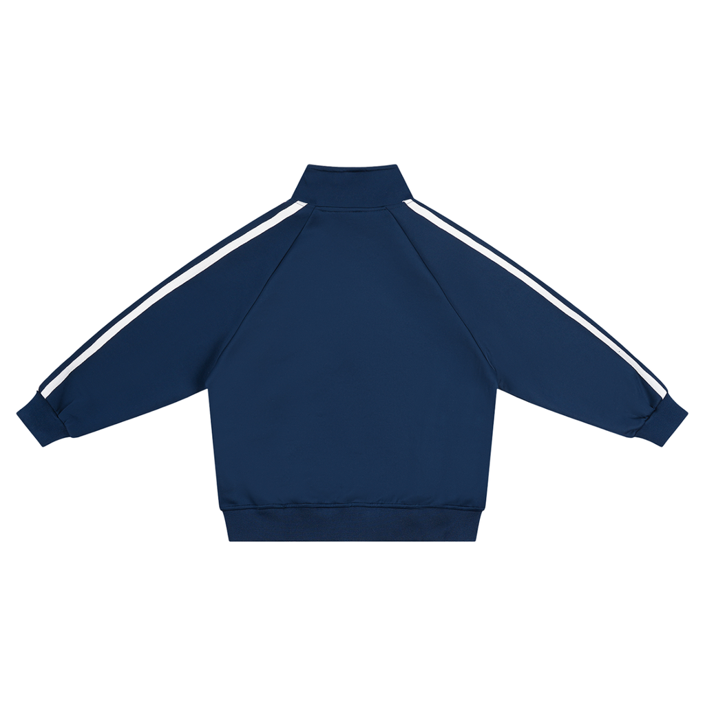 Kids’ Contrast Tape Coach Jacket - LavishKings