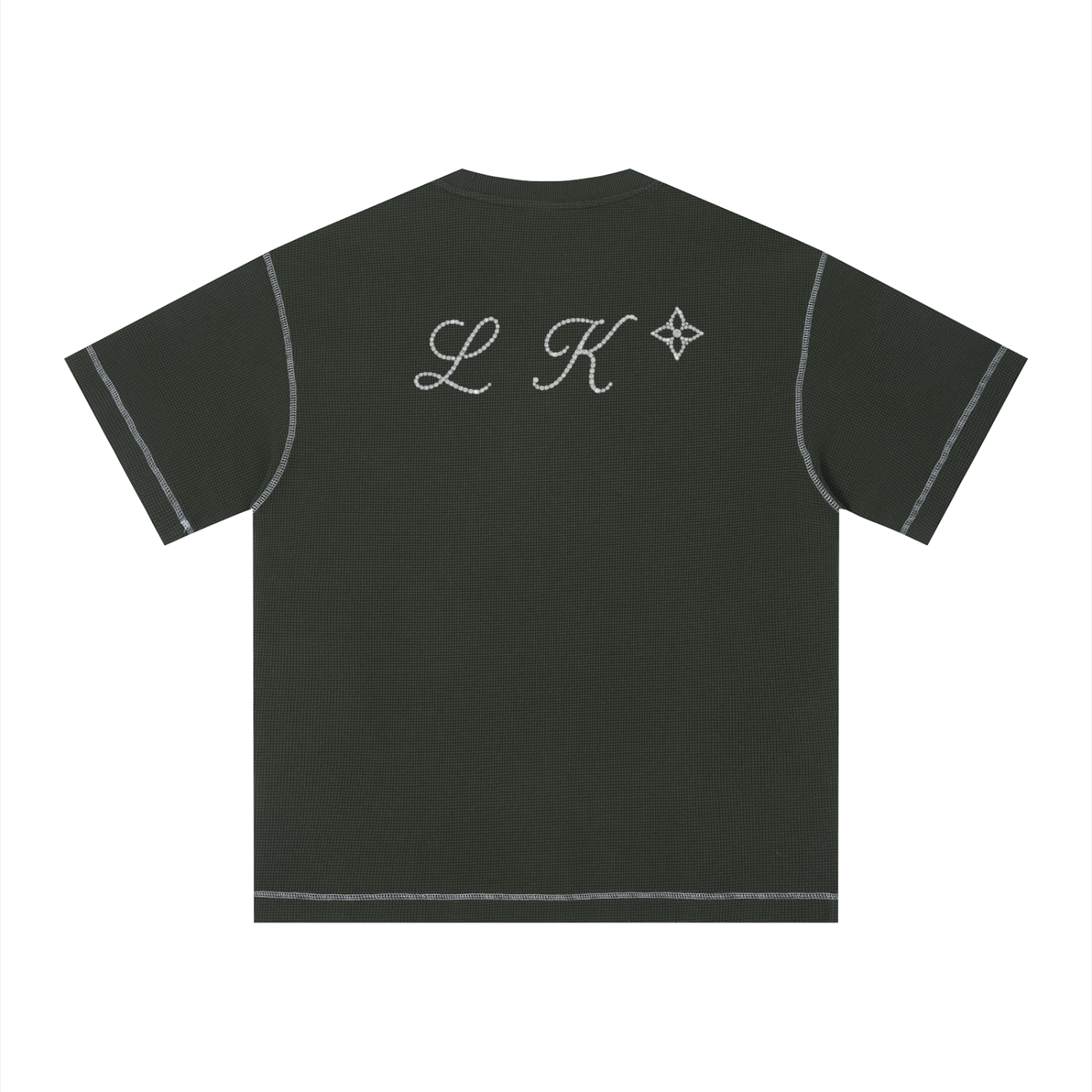 Unisex Sunfade Waffle Boxy T-Shirt