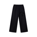Contrast Tape Straight-Leg Sweatpants