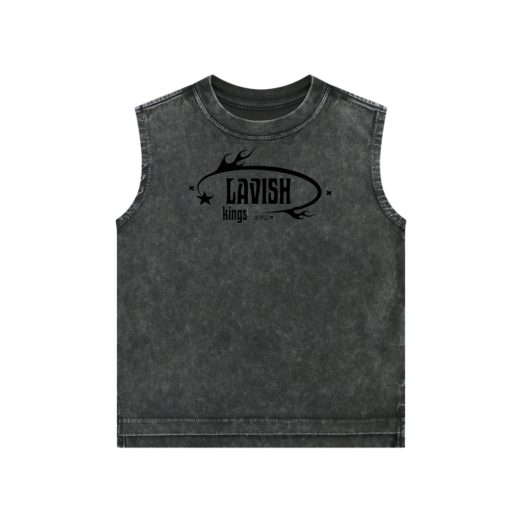 Snow Washed Kids' Tank Top - LavishKings