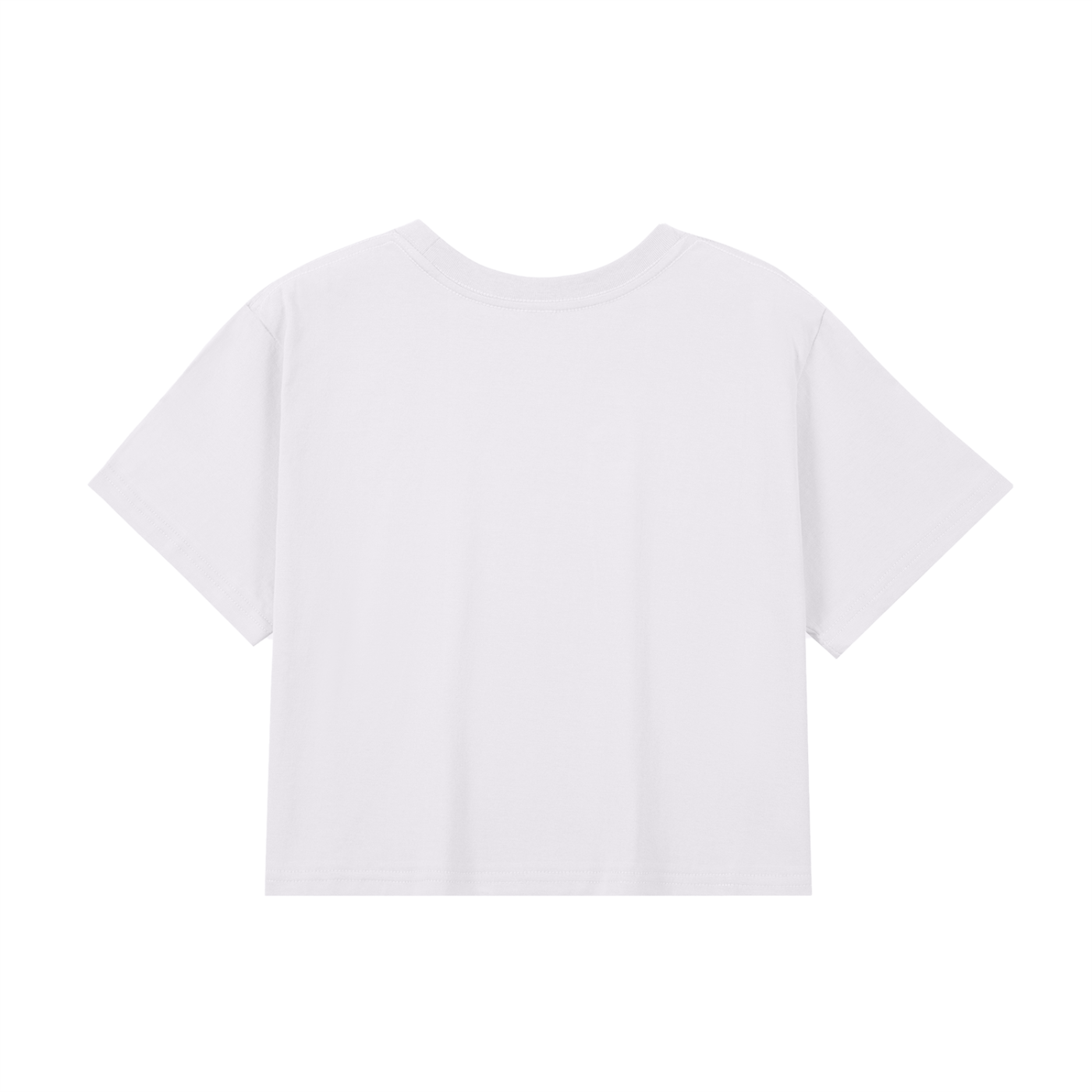 Seamless Cropped Lightweight T-Shirt