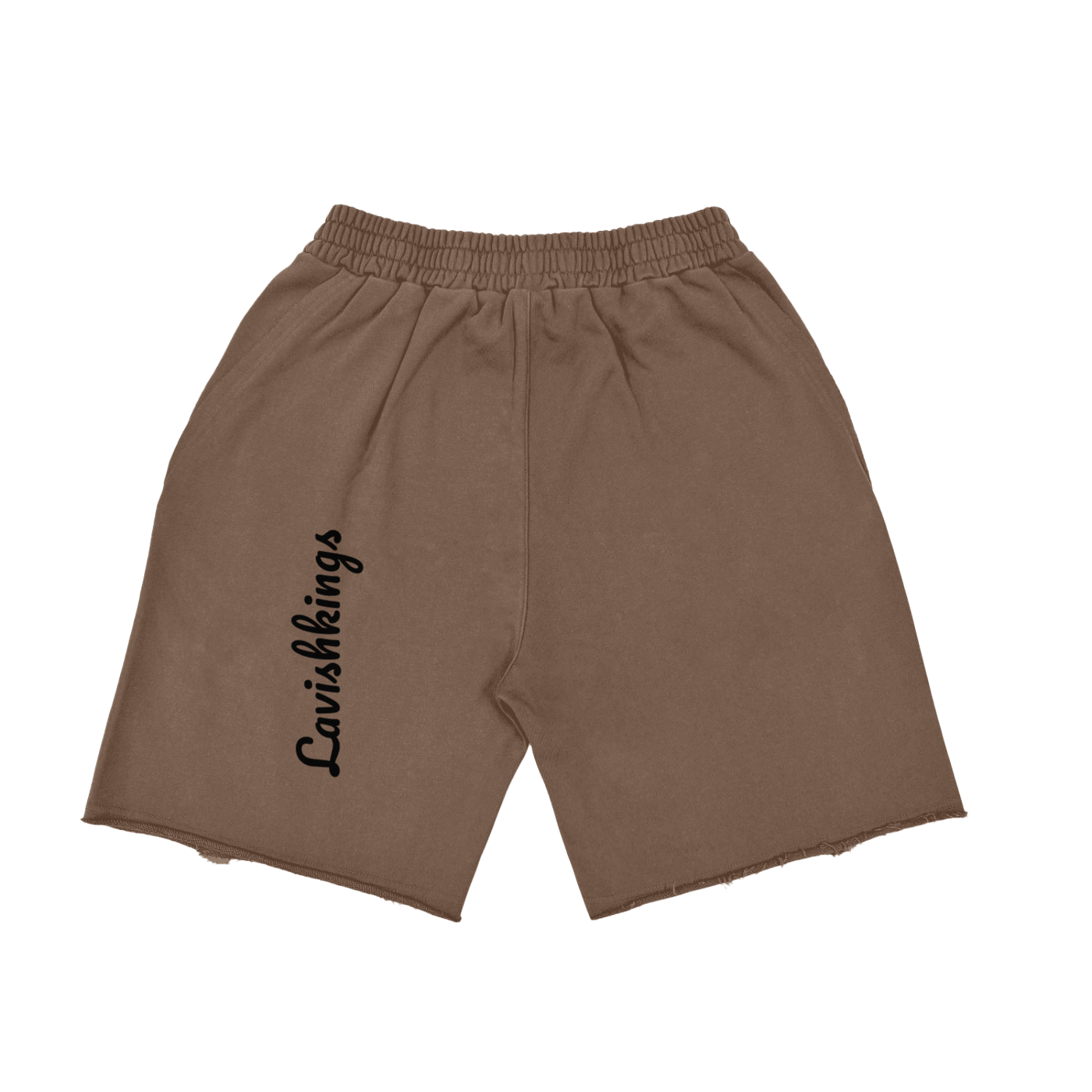 Heavyweight  Vintage Washed  Tiger Stripes Short Pants - 360 GSM