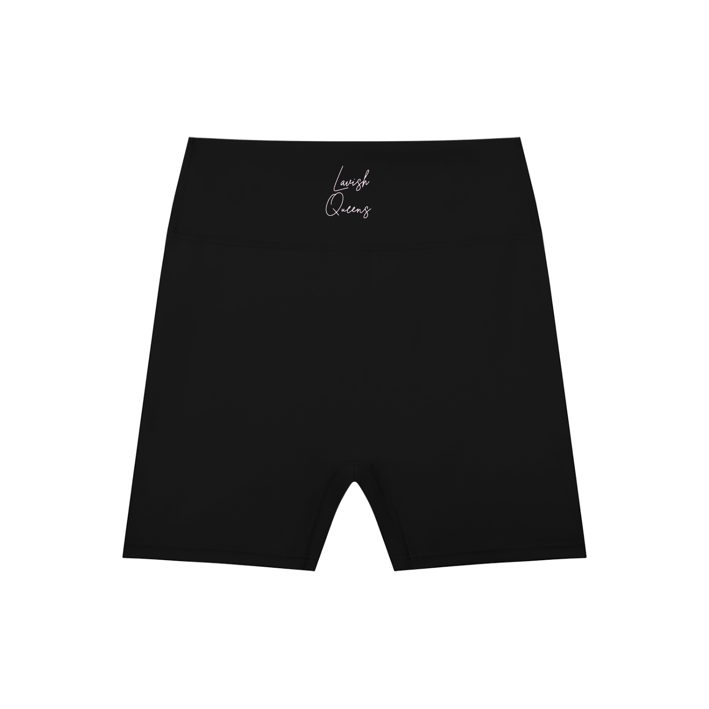High-Waisted Blend Biker Shorts