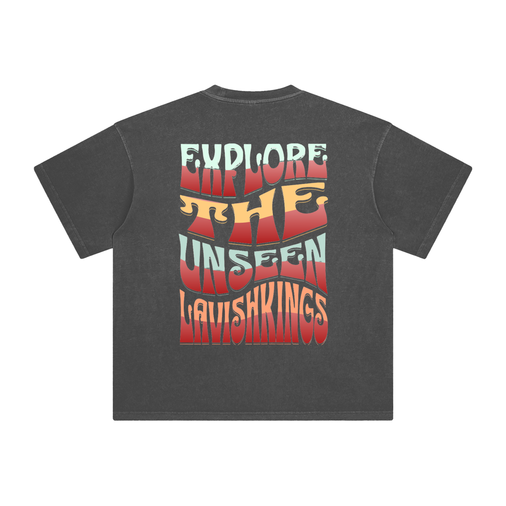 Enzyme Washed T-Shirt