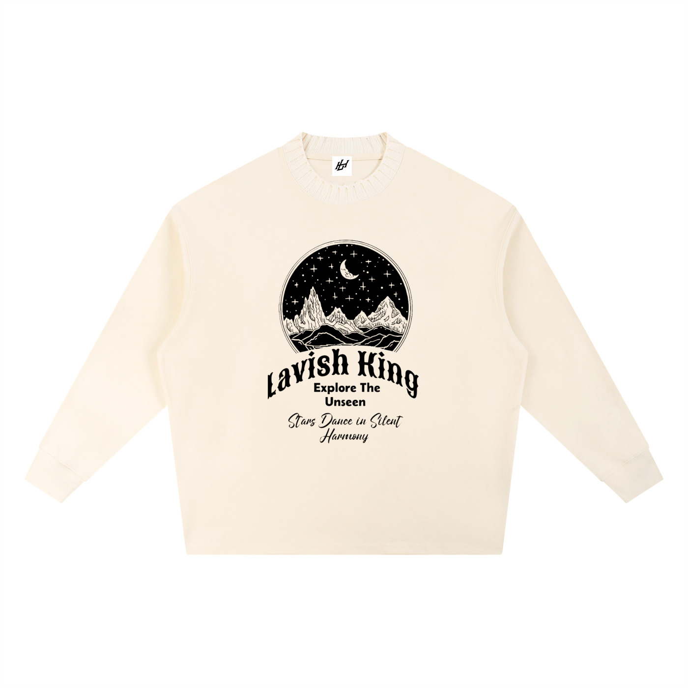 Knitted Round Neck Oversize Sweatshirt