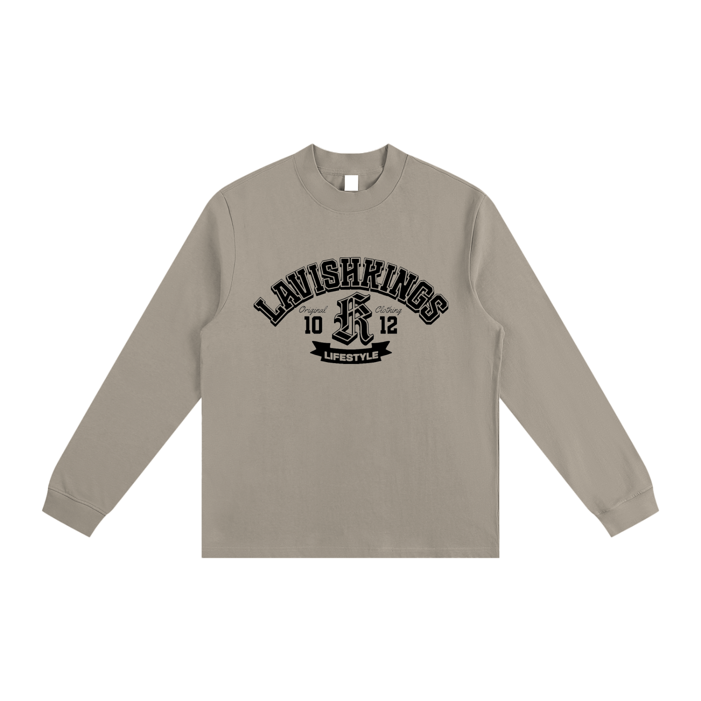 Essential Non-Shrink Mock Neck Sweatshirt