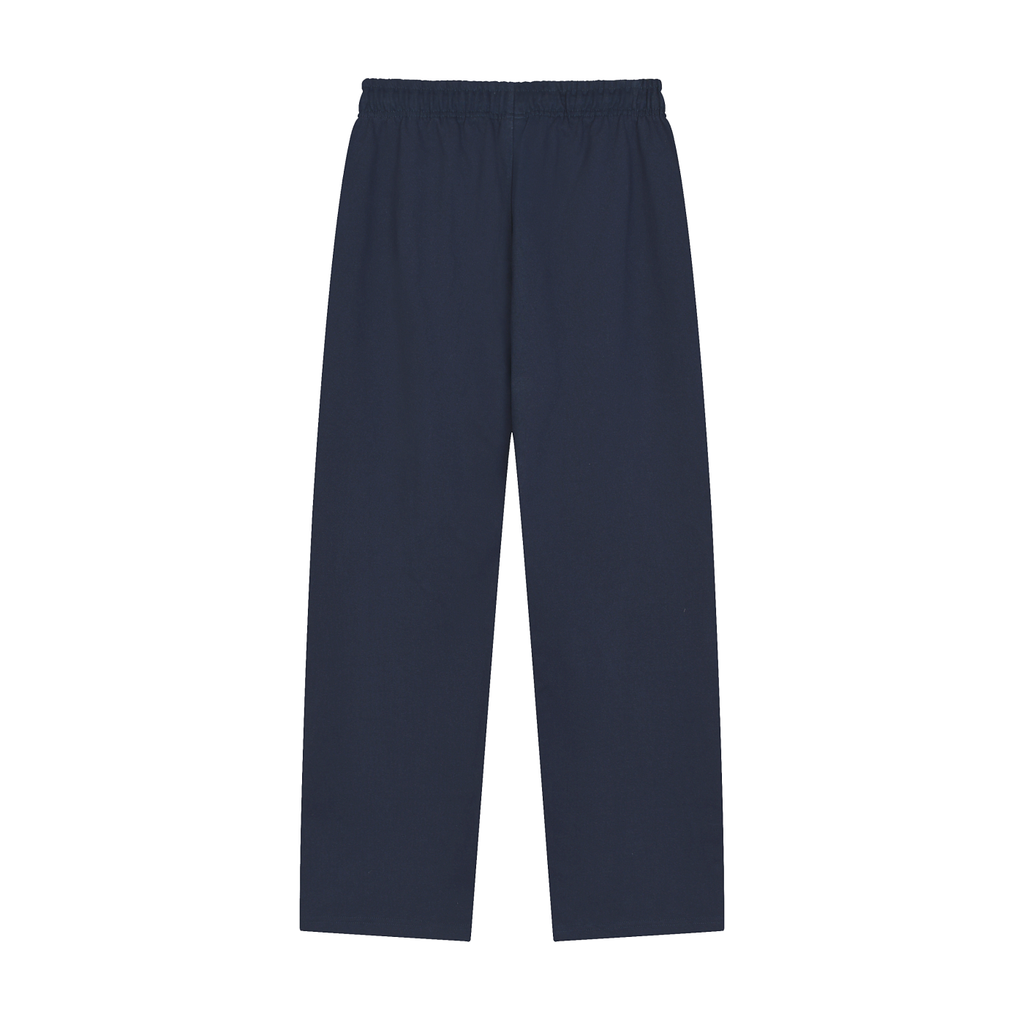 Solid Color Straight-Leg Sweatpants - LavishKings