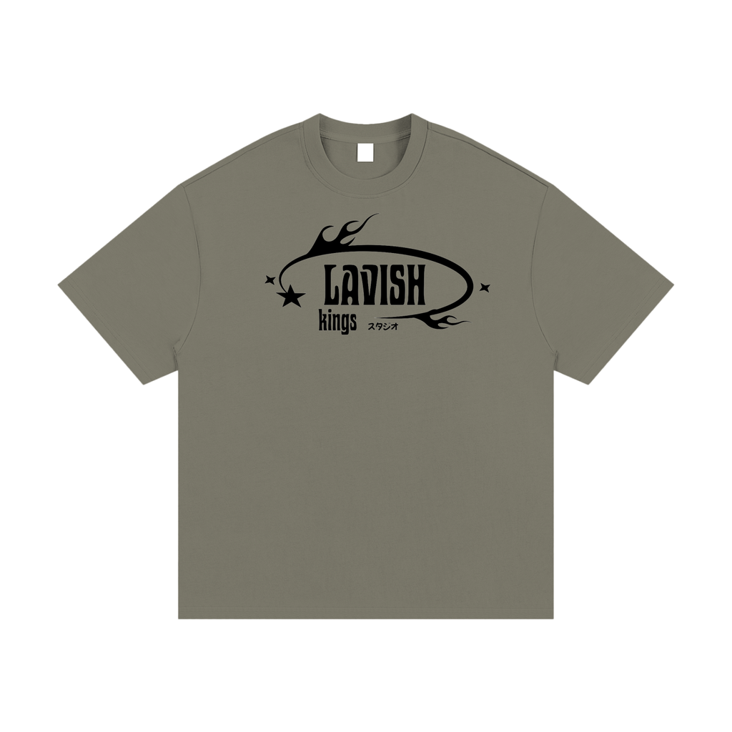 Essential Heavyweight Cotton T-Shirt - LavishKings