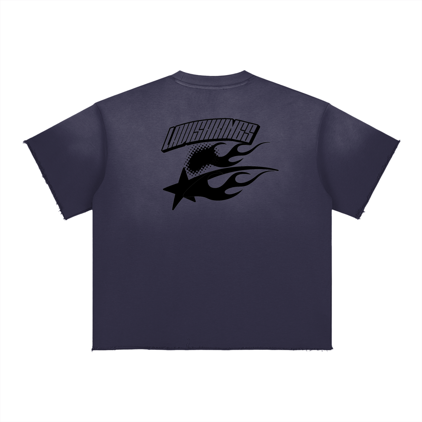 Sun Fade Raw Edge T-Shirt