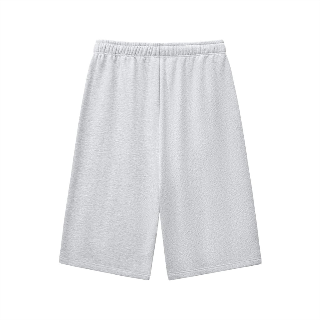Relaxed Drawstring Three-quarter Sweatpants - LavishKings