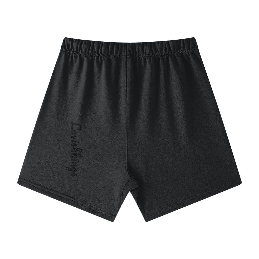 Streetwear Unisex Heavyweight Earth Tone Loose Fit Cotton Shorts - LavishKings