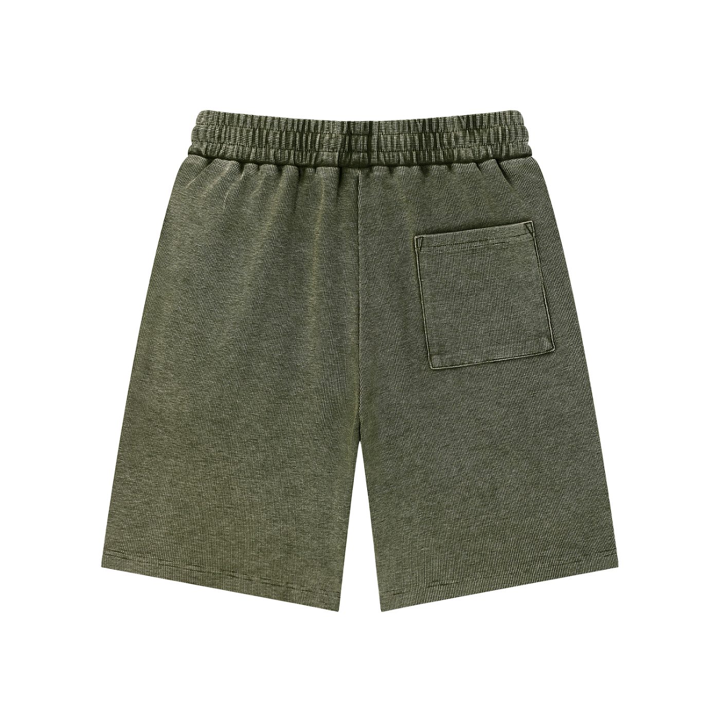 Mineral Wash Waffle Knit Shorts - LavishKings