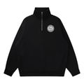 Quarter-Zip Drop Shoulder Sweatshirt