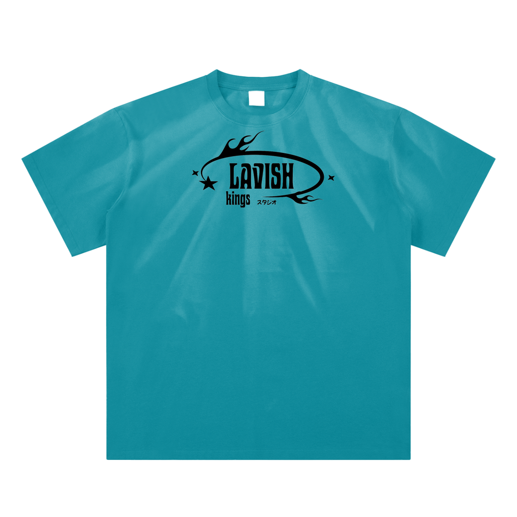 Hand-Scrunched Sunfade T-Shirt - LavishKings