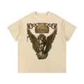 Mineral Wash Waffle Knit T-Shirt