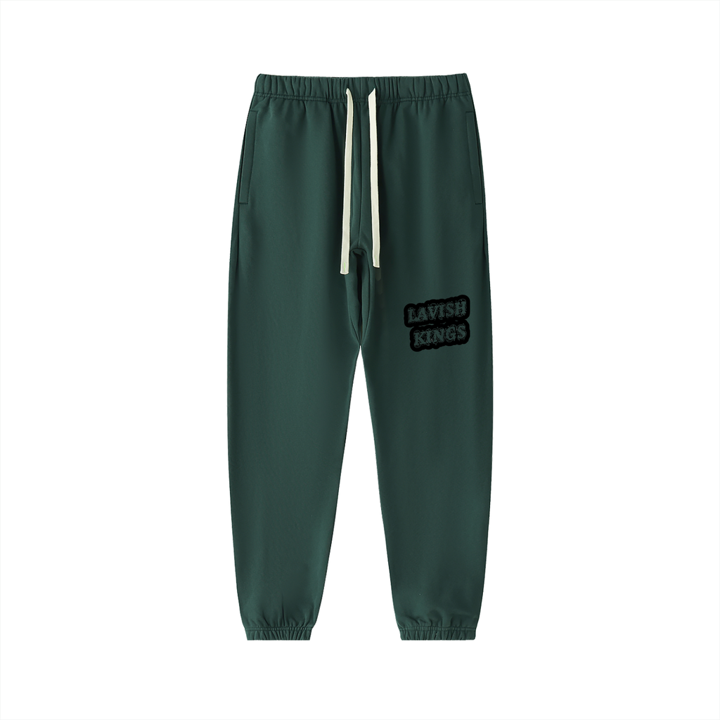 Essential Heavyweight Cotton Sweatpants - LavishKings