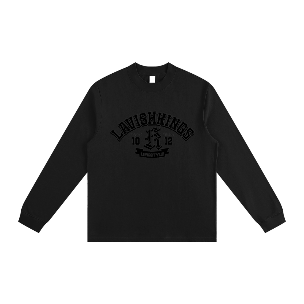 Essential Non-Shrink Mock Neck Sweatshirt - LavishKings
