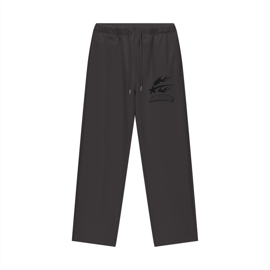 Heavyweight Fleece Straight Leg Pants - LavishKings