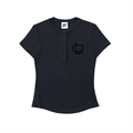Modal Bodycon Henley Shirt - LavishKings