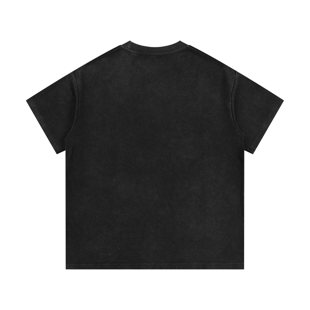 Mineral Wash Waffle Knit T-Shirt