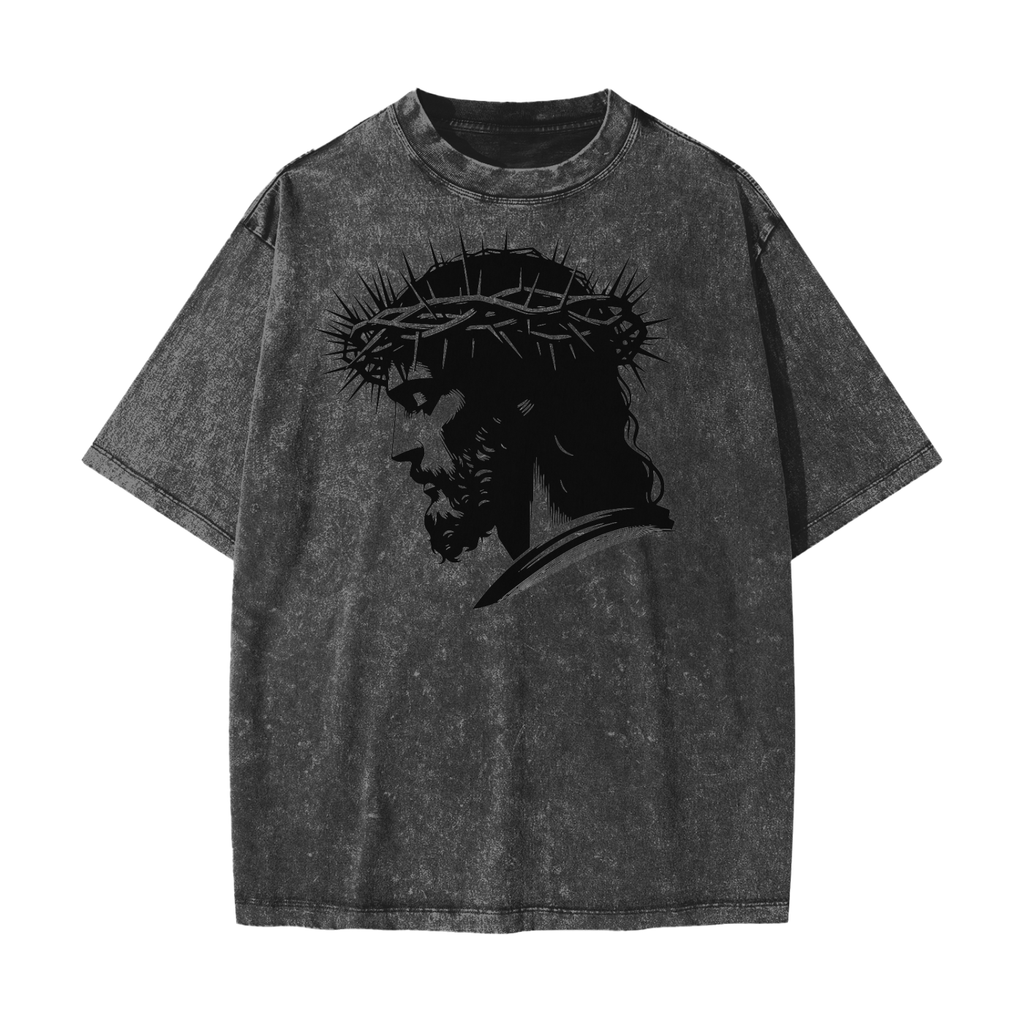 Heavyweight Snow Washed T-Shirt