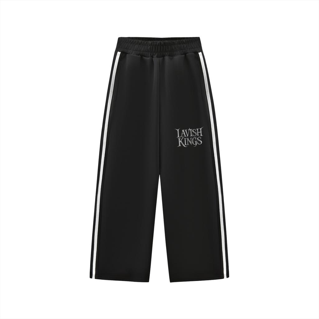 Kids’ Contrast Tape Sweatpants - LavishKings