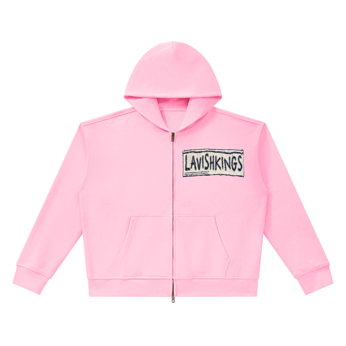 Unisex Heavyweight Full Zip Boxy Hoodie