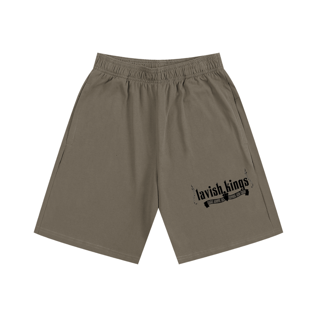Essential Heavyweight Cotton Shorts - LavishKings