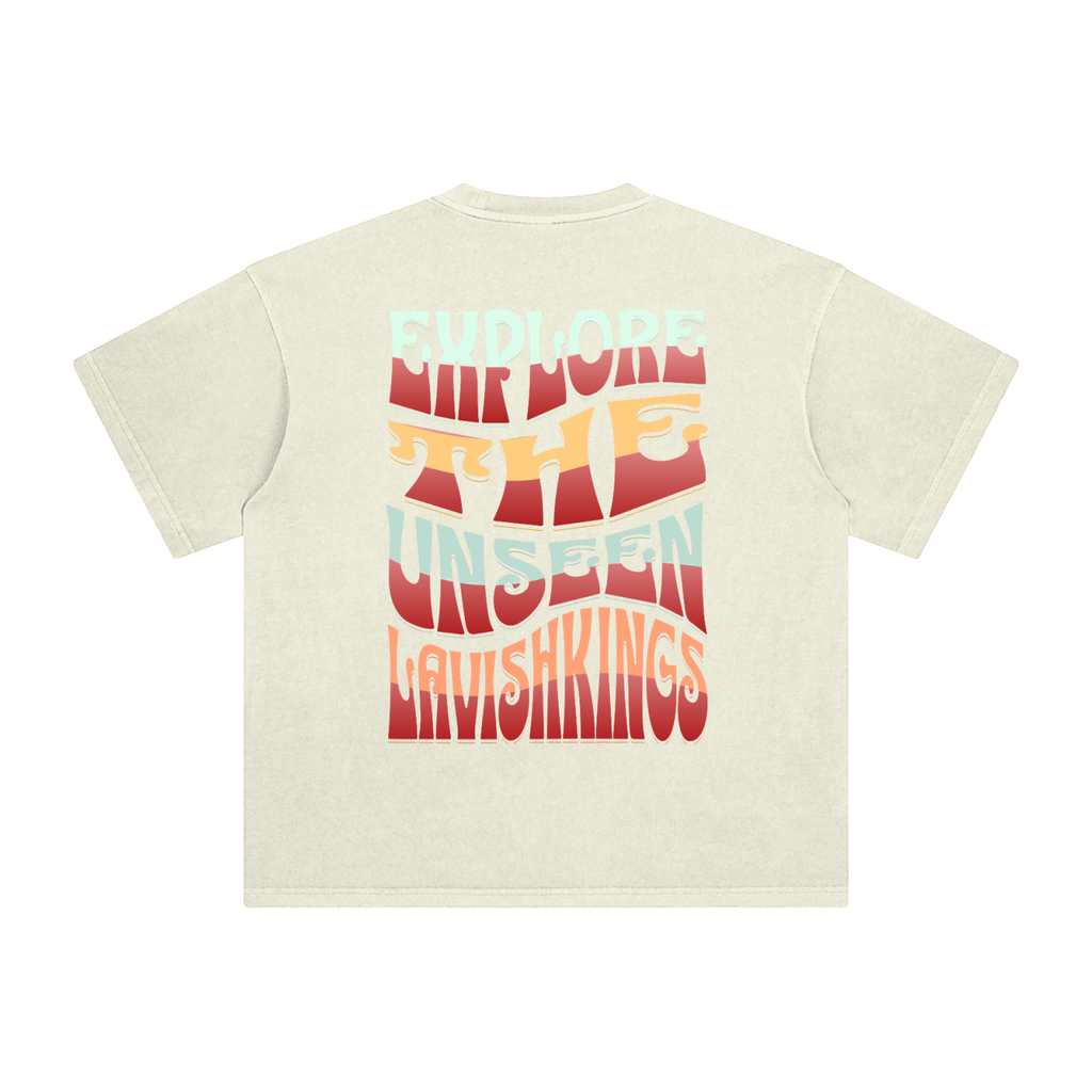 Enzyme Washed T-Shirt