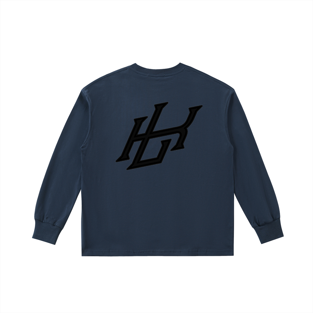 Kids' Quick-Dry Cotton Long-Sleeve Tee - LavishKings