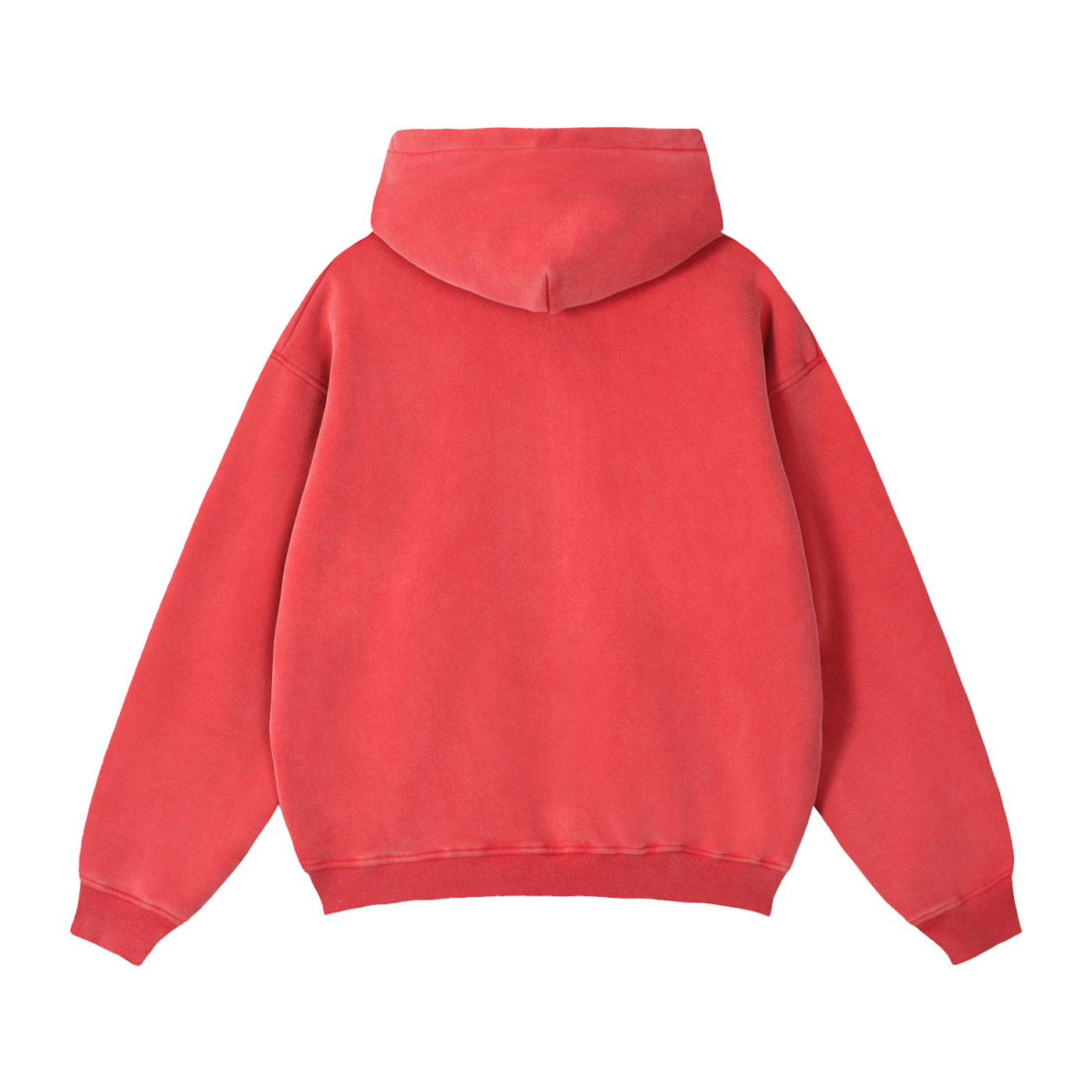 Zip-Through Boxy Fleece Hoodie - LavishKings