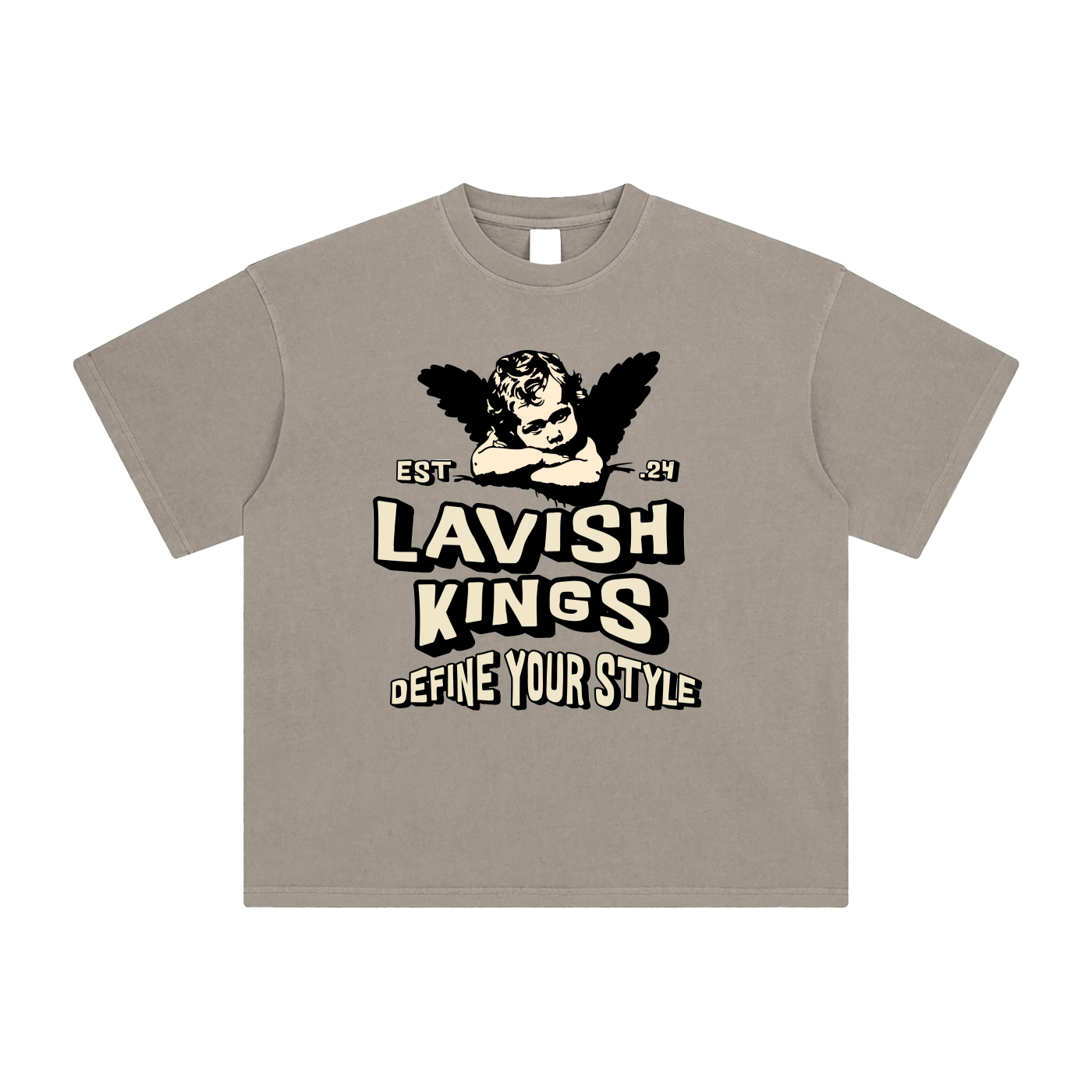 Enzyme Washed T-Shirt