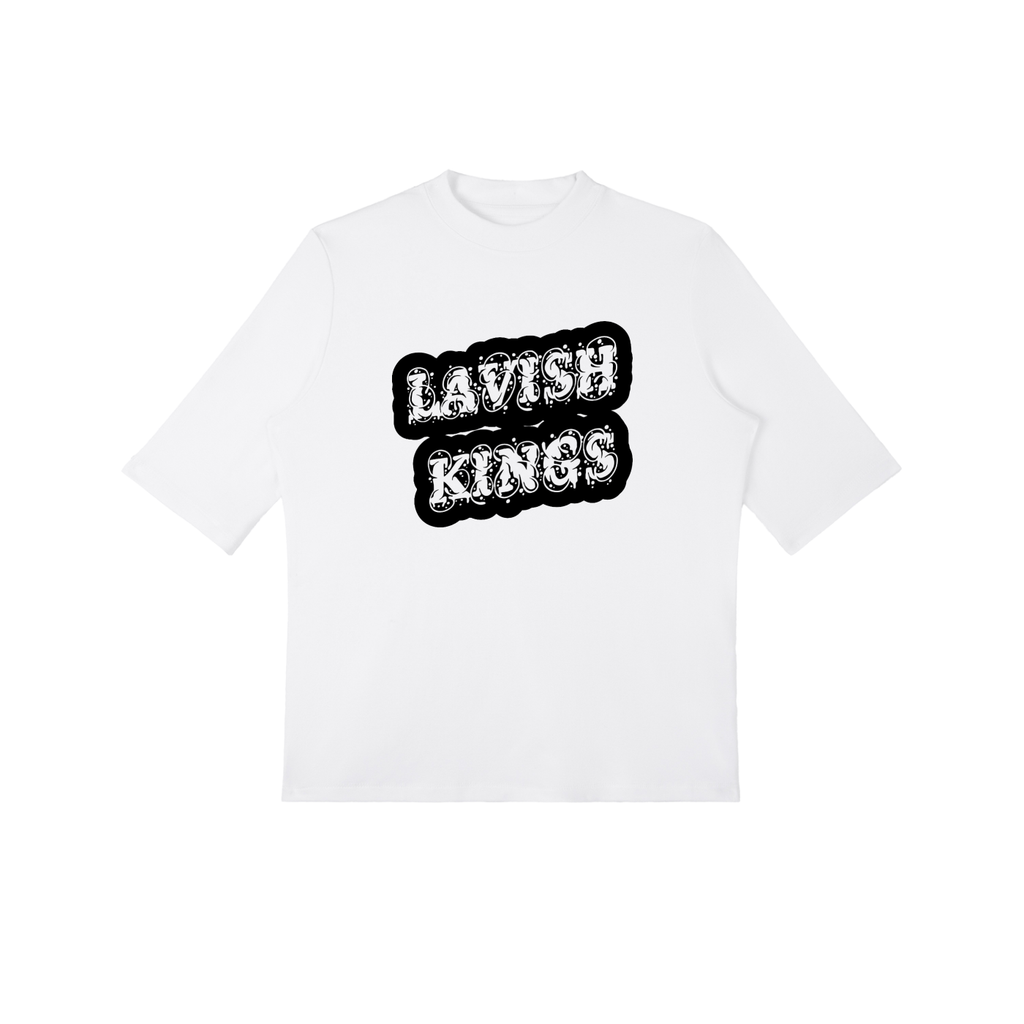 Essential Mock Neck Short Sleeve T-Shirt - LavishKings