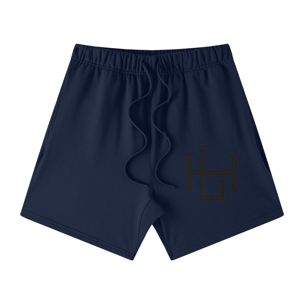 Streetwear Unisex Heavyweight Earth Tone Loose Fit Cotton Shorts - LavishKings