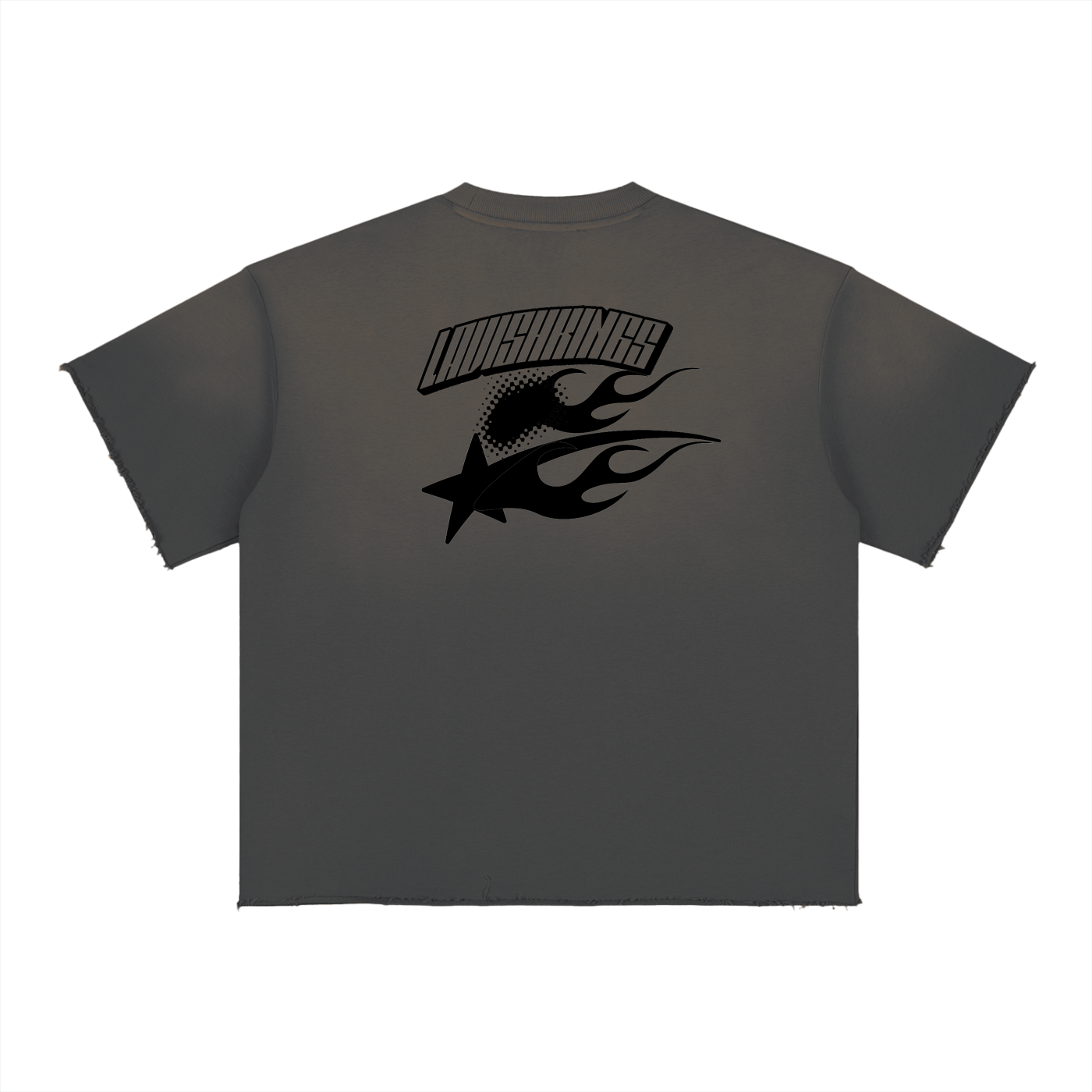 Sun Fade Raw Edge T-Shirt