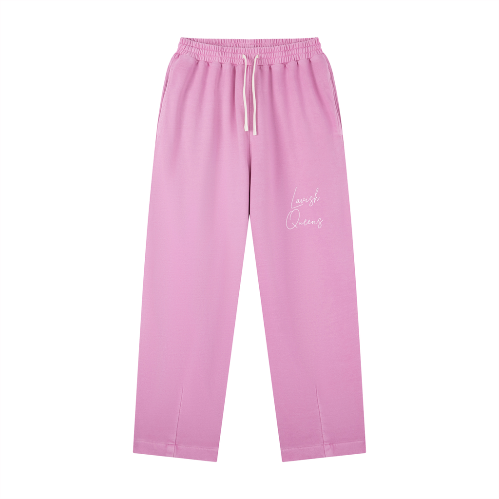 Vintage Washed Drawstring Sweatpants - LavishKings