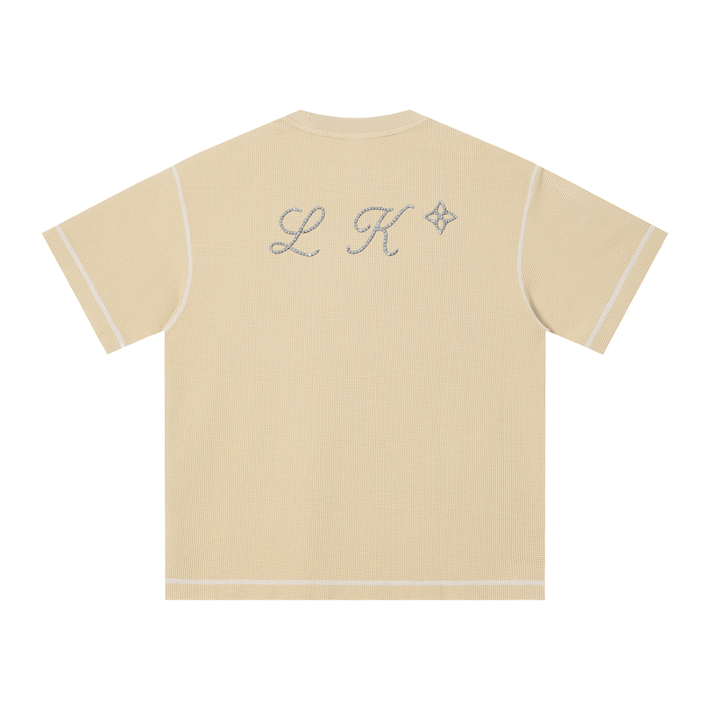 Unisex Sunfade Waffle Boxy T-Shirt