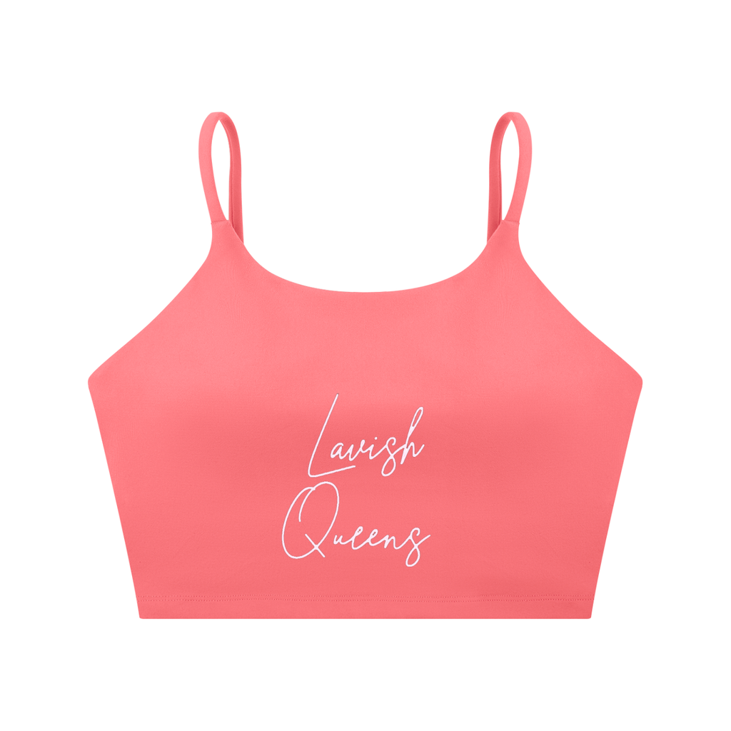 Spaghetti Strap Yoga Sports Bra
