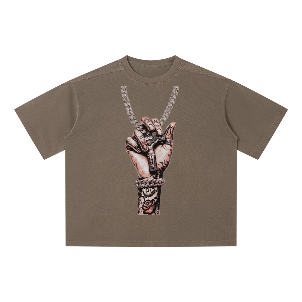 Unisex Vintage Wash Boxy T-Shirt