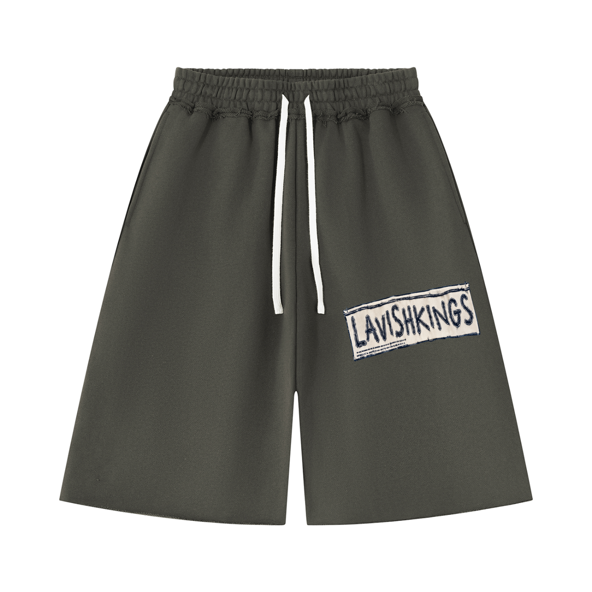 Unisex Heavyweight Raw Edge Shorts