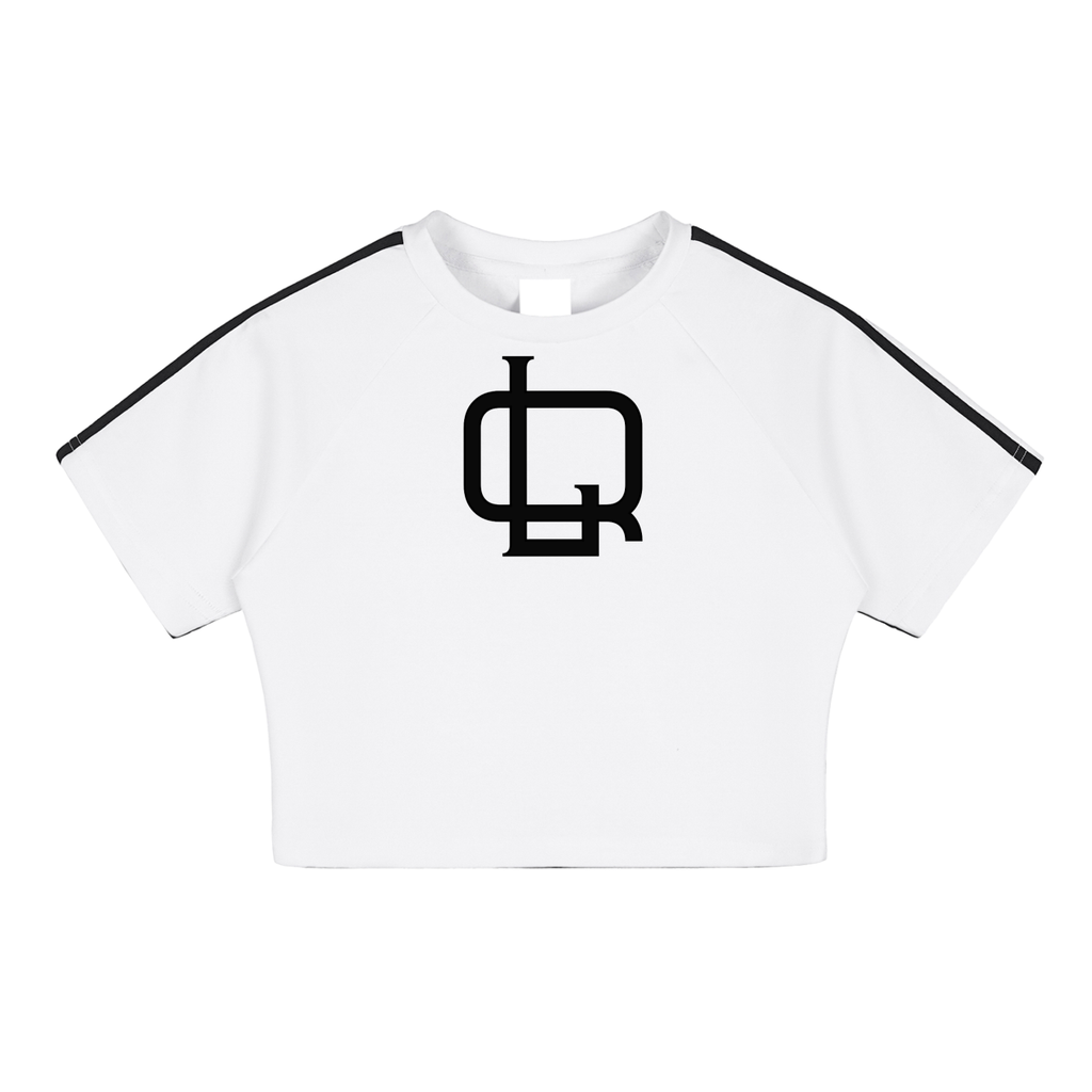 Taped Cooling Performance Crop Top - LavishKings