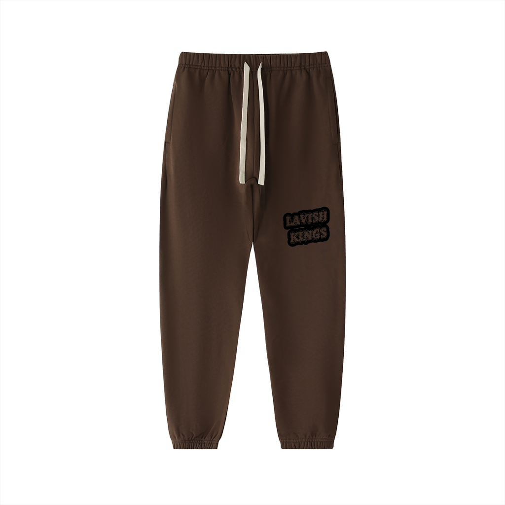 Essential Heavyweight Cotton Sweatpants - LavishKings