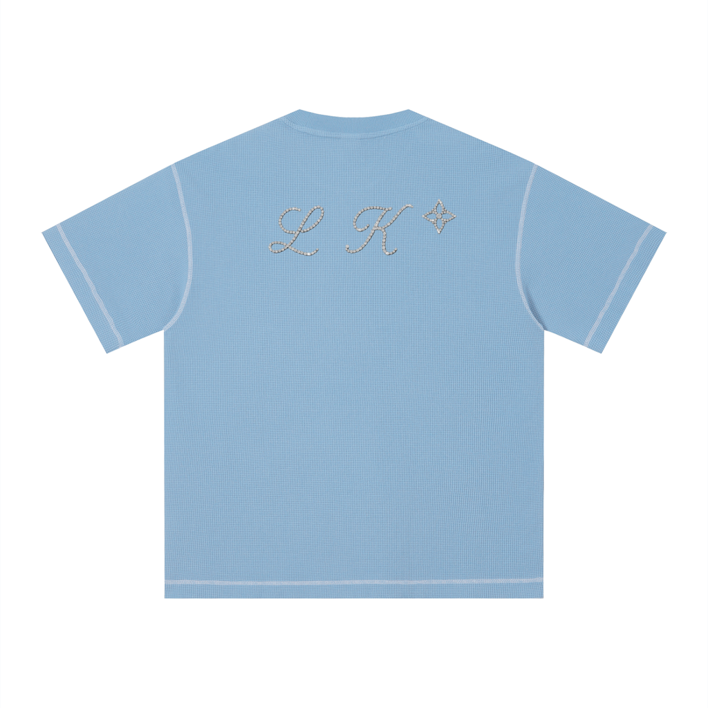 Unisex Sunfade Waffle Boxy T-Shirt