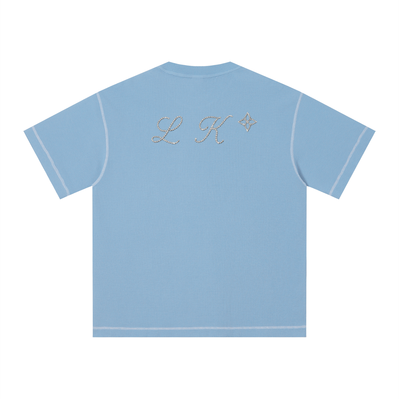 Unisex Sunfade Waffle Boxy T-Shirt