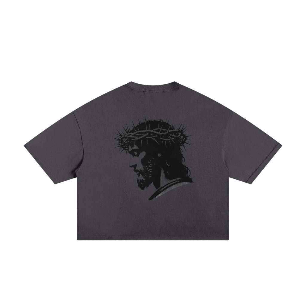 Classic Frayed Boxy Tee