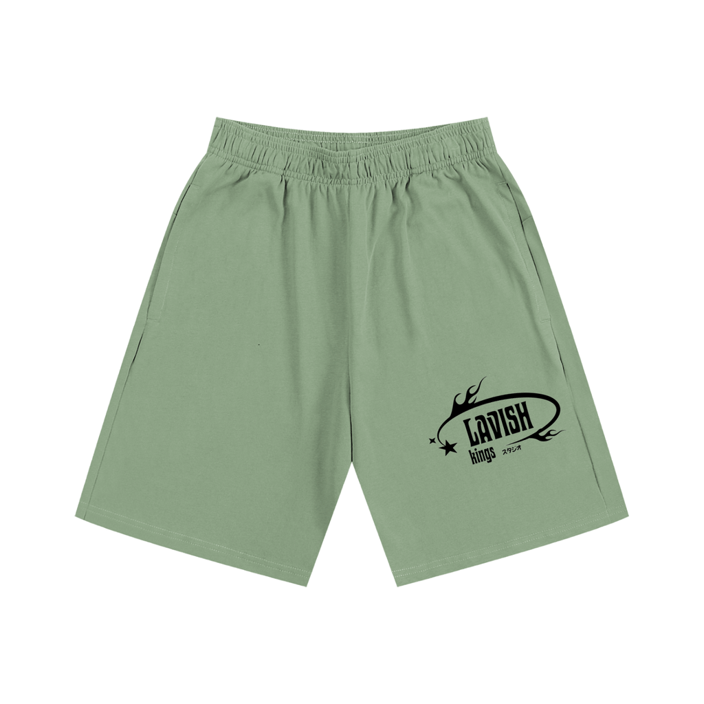 Essential Heavyweight Cotton Shorts - LavishKings