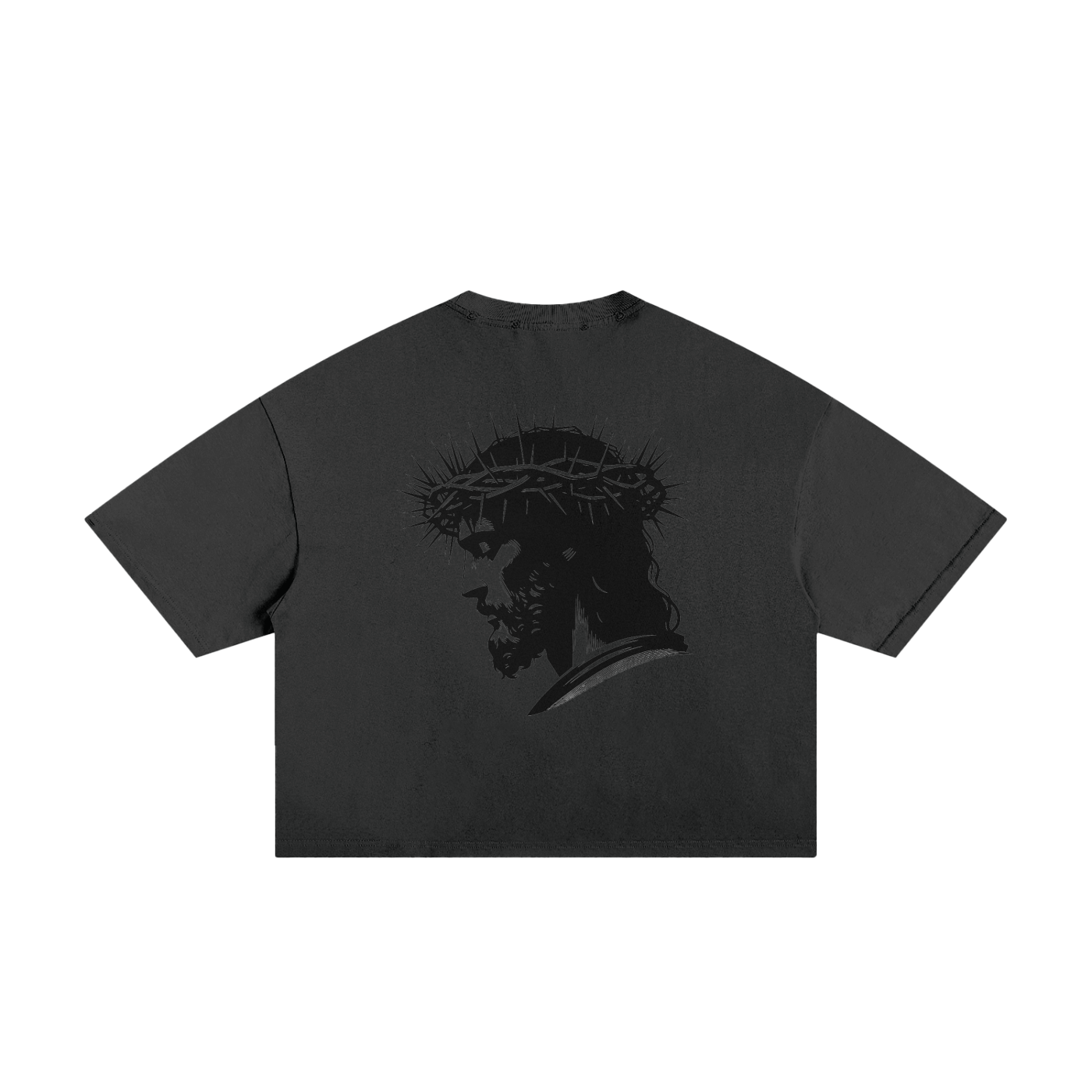 Classic Frayed Boxy Tee